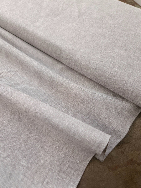 Yarn Dyed Cotton Linen / Cloud