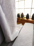 Yarn Dyed Cotton Linen / Cloud