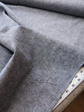 Yarn Dyed Cotton Linen / Black Chambray