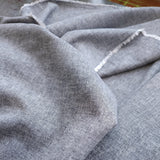 Yarn Dyed Cotton Linen / Black Chambray