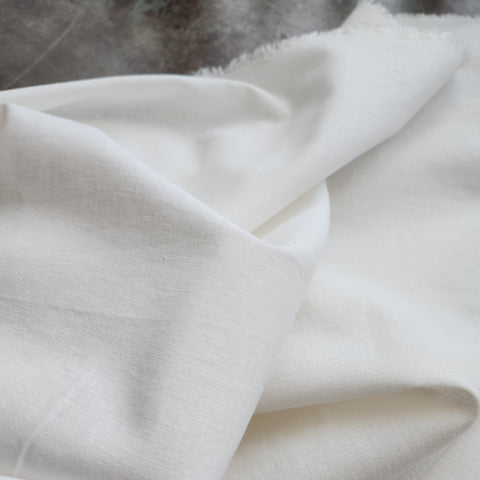 Yarn Dyed Cotton Linen / Ivory