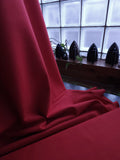 One Cut Only / 2 1/8 Yards / Melton Wool Coating / Flame