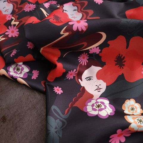 Scuba Ponte Knit / Miss Poppy