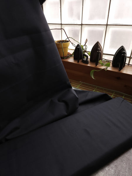 Cotton Oxford / Deep Charcoal