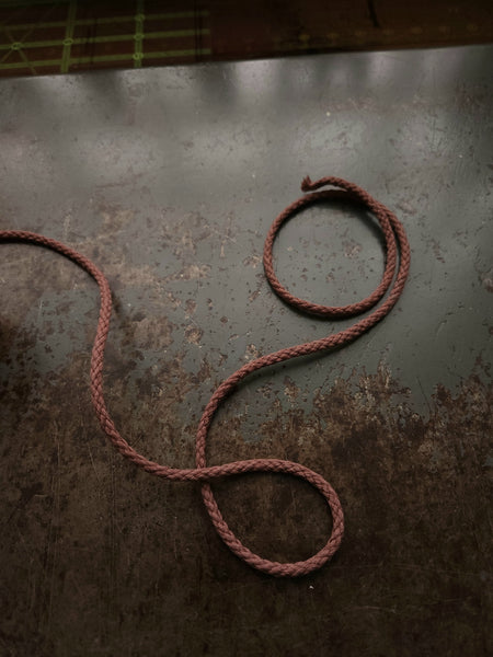 Organic Sweatshirt Fleece / Old Rose