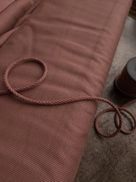 Organic Sweatshirt Fleece / Old Rose