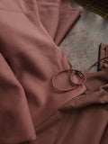 Organic Sweatshirt Fleece / Old Rose