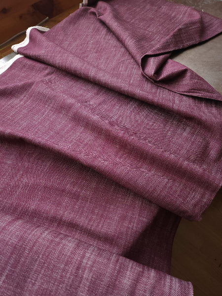 Soft Denim / Oxblood