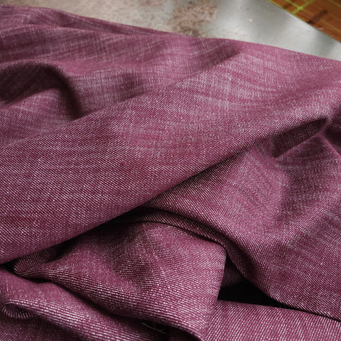 Soft Denim / Oxblood