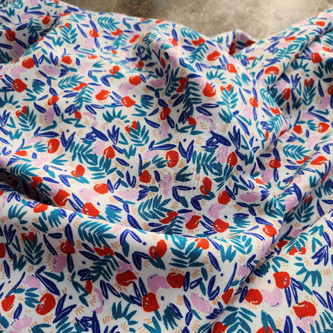 Viscose Challis / Vintage Ditsy