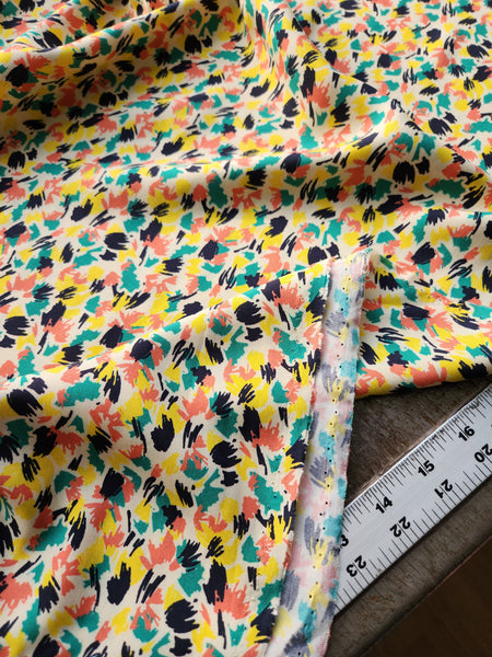 Viscose Challis /  Les Feux D'artifice