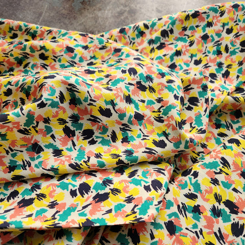 Viscose Challis /  Les Feux D'artifice