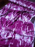 Viscose Crepe Jersey / Grunge / Magenta