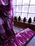 Viscose Crepe Jersey / Grunge / Magenta
