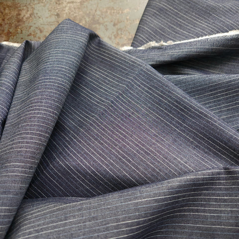 Cotton Chambray / Variegated Stripe