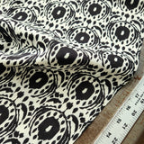 Organic Double Gauze / Ikat Blossoms