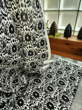 Organic Double Gauze / Ikat Blossoms