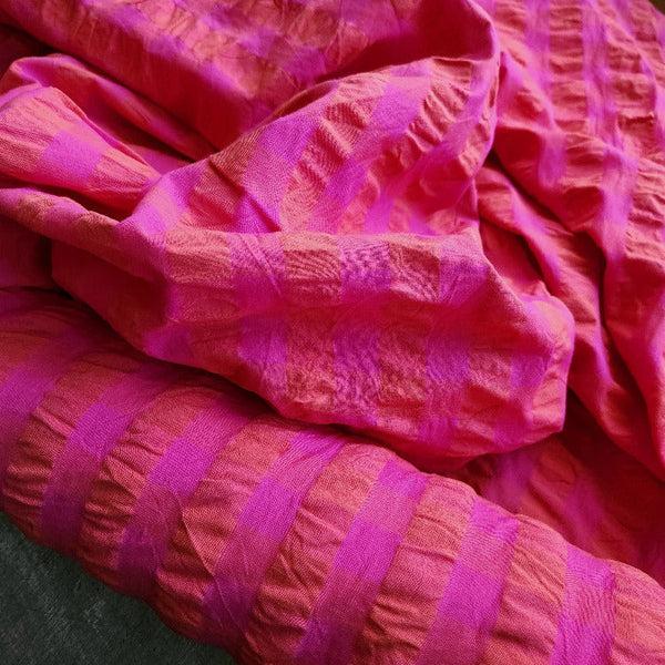 Organic Cotton Seersucker / Mirabelle