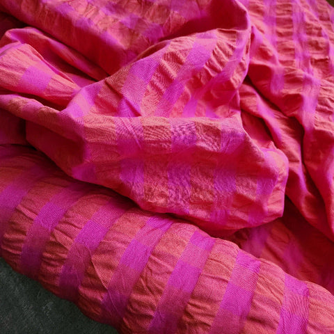 Organic Cotton Seersucker / Mirabelle