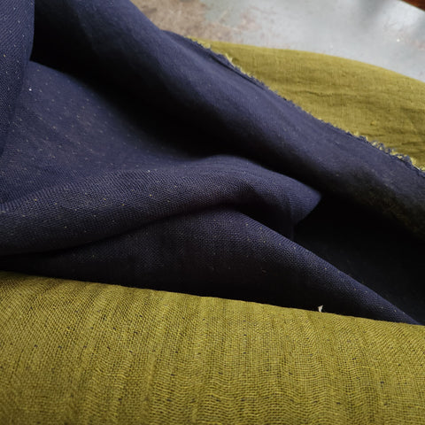 Linen Cotton Double Gauze / Pome Drops