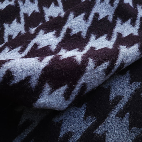 Wool Coating / Giant Houndstooth