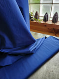 Organic Cotton Poplin / Cobalt
