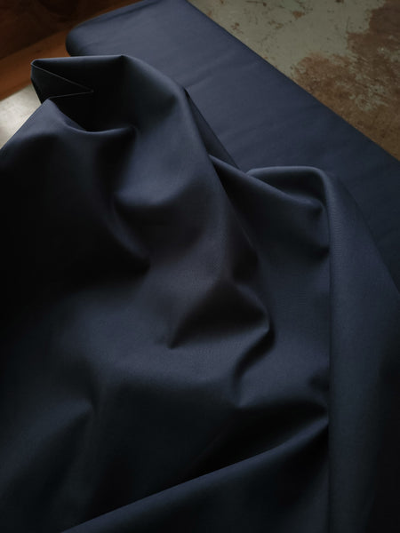 Organic Cotton Poplin / Indigo Night