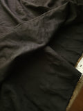 Embossed Ponte Knit / Animal Print Black