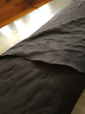 Embossed Ponte Knit / Animal Print Black