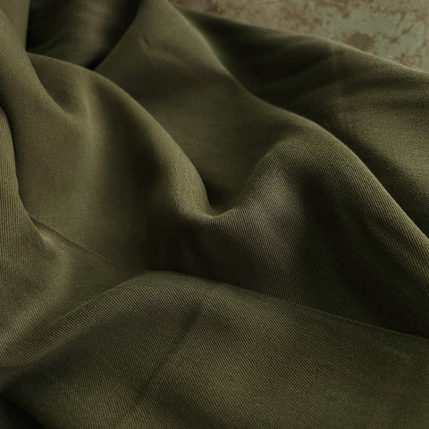 Tencel Twill / Olive Green