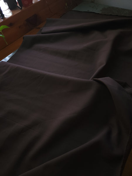 Cotton Gabardine / Dark Chocolate