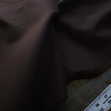 Cotton Gabardine / Dark Chocolate