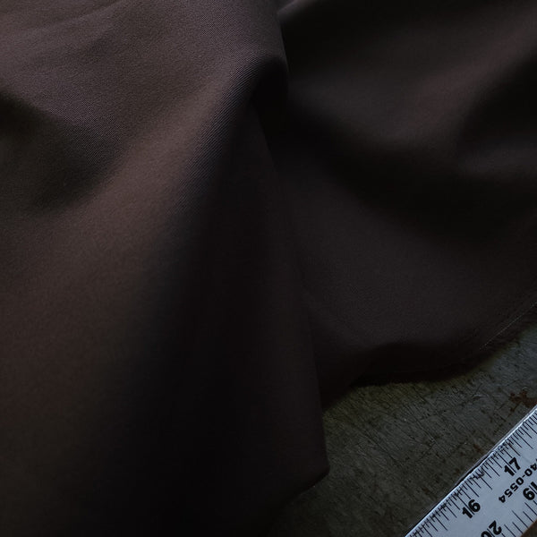 Cotton Gabardine / Dark Chocolate