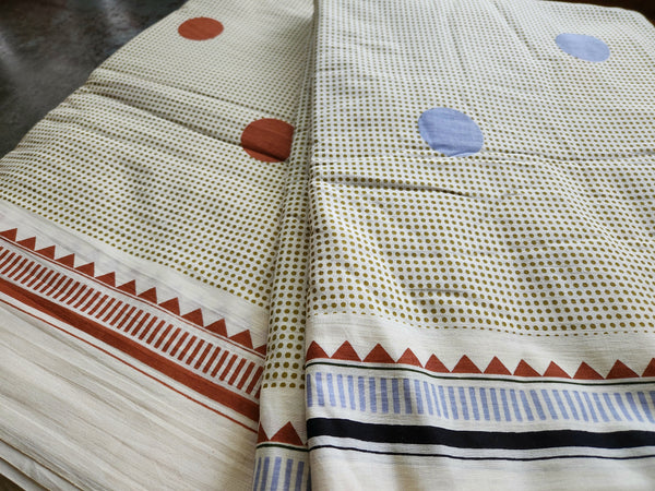 Indian Cotton / Screen Print / Tangier Spot