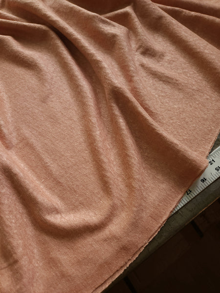 Fine Linen Knit / Rose