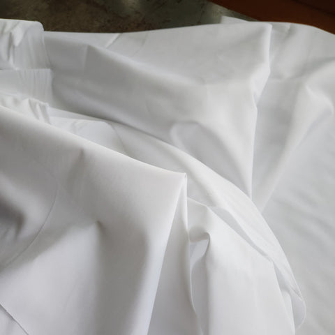 Organic Cotton Poplin / Bright White