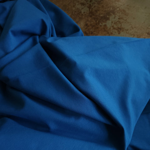 Organic Jersey Knit / Electric Blue