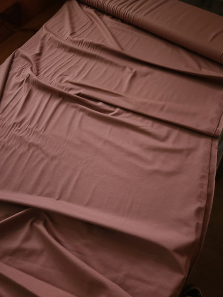 Organic Jersey Knit / Vintage Rose