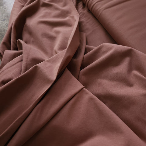 Organic Jersey Knit / Vintage Rose