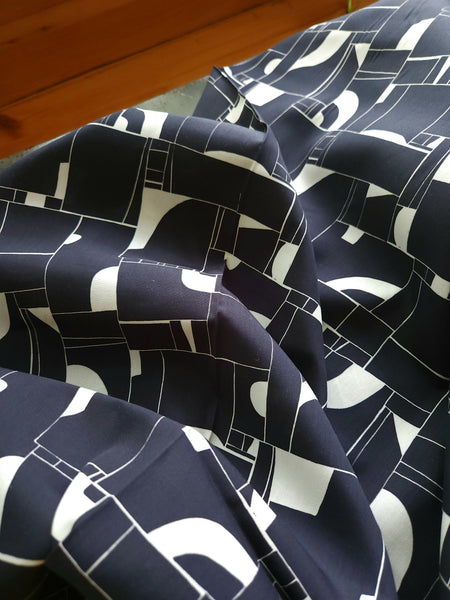 Cotton Poplin / Offroad Black