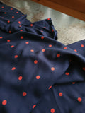 Viscose Crepe / Minnie Dot
