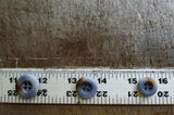 Powder Blue Corozo Buttons / 15mm, 18mm or 20mm / Set of 6