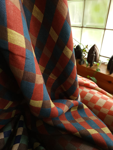 Jacquard Linen / Albers Check