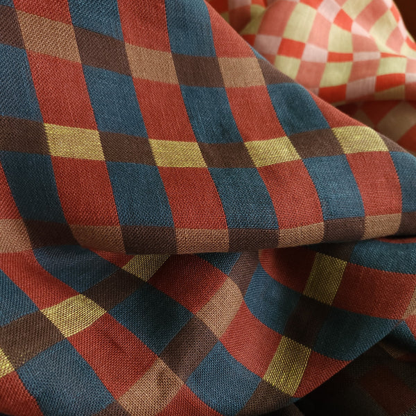 Jacquard Linen / Albers Check