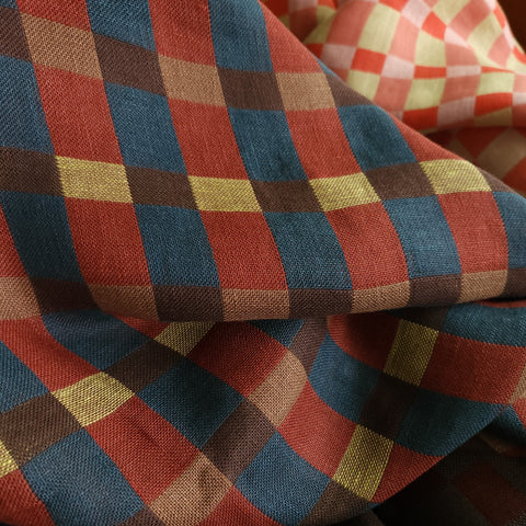 Jacquard Linen / Albers Check