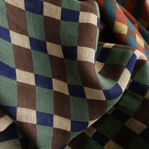 Jacquard Linen / Lucienne Check