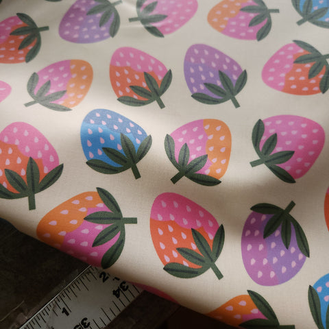 Laminated Cotton / Disco Berries