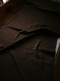 Linen Viscose Twill / Dark Chocolate