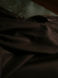 Linen Viscose Twill / Dark Chocolate