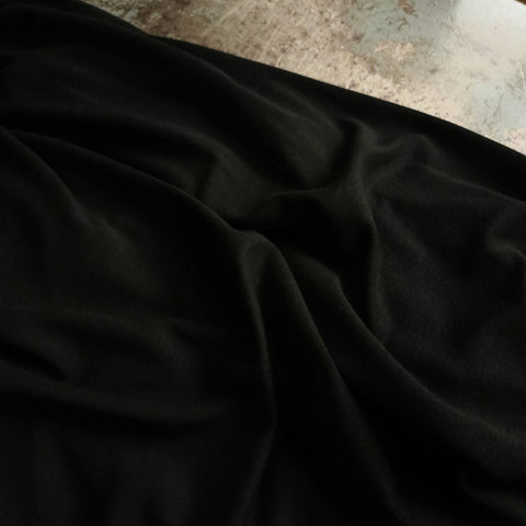 Merino Blend Sweater Knit / Black